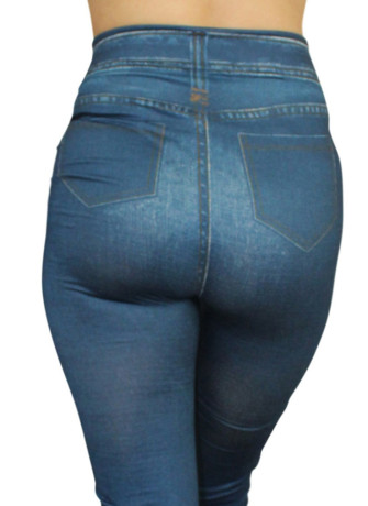 Legging bleu style jean neuf - FD1012